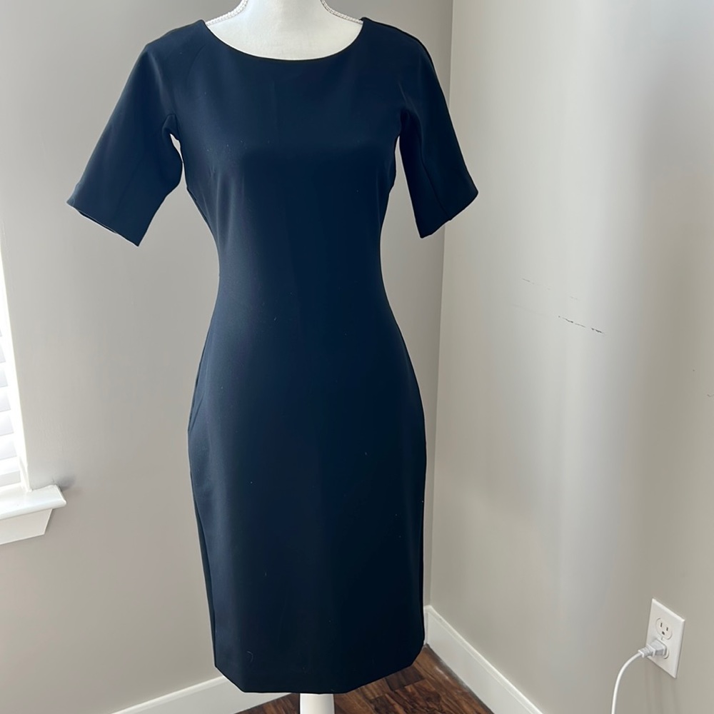 Black work dress
